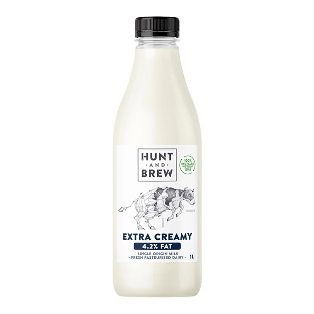 Hunt & Brew Extra Creamy Milk 1L - Image 2