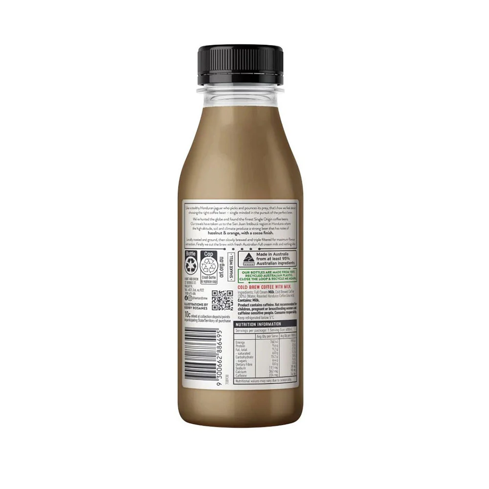 Hunt&Brew Honduran Cold Brew Coffee 400ml - Image 2