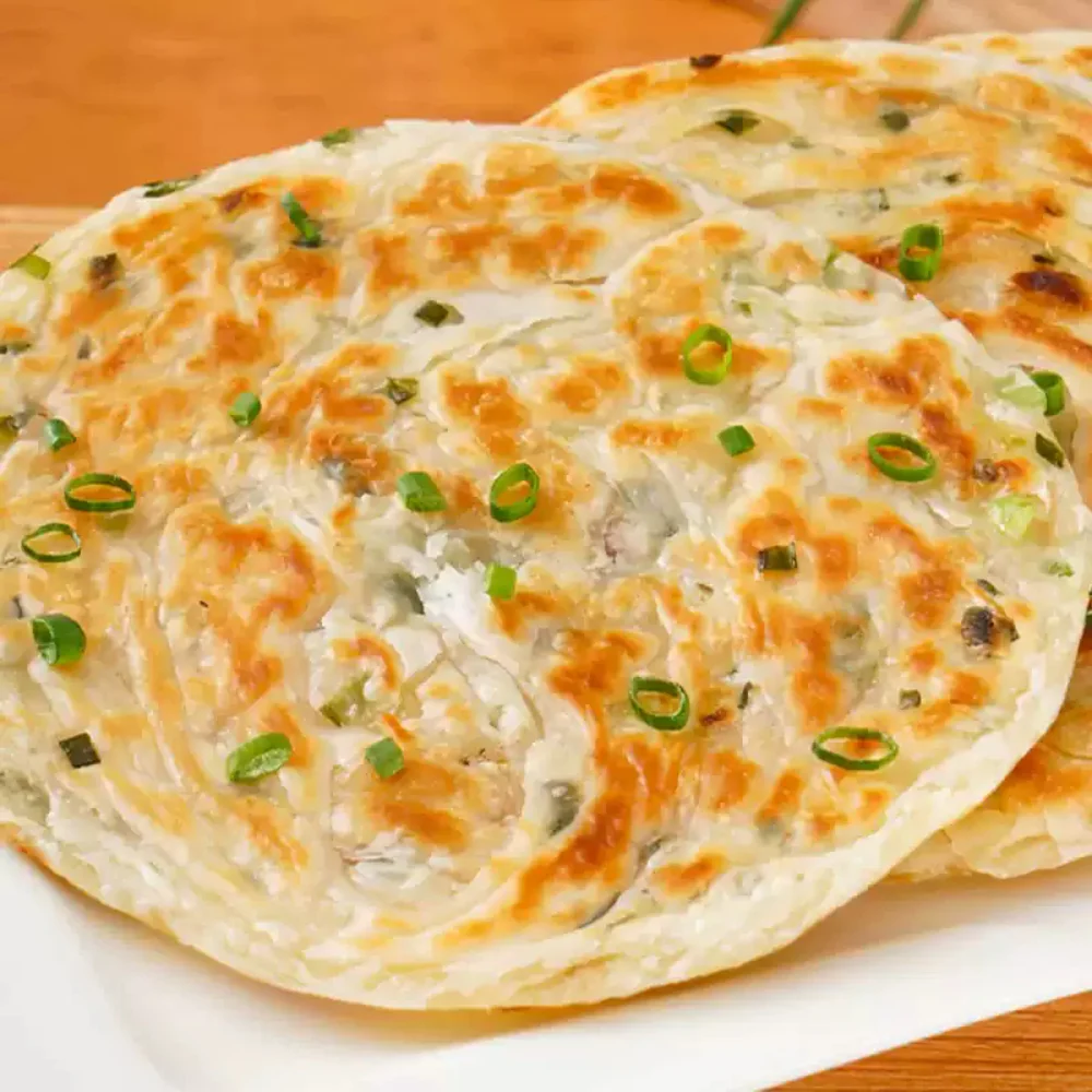 Huo Youpin Frozen Scallion Pancakes 840g - Chinese Spring Onion Pancake - Image 3