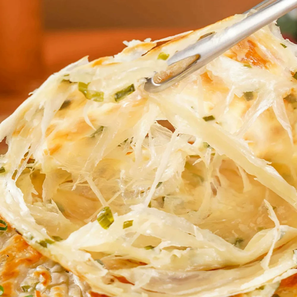 Huo Youpin Frozen Scallion Pancakes 840g - Chinese Spring Onion Pancake - Image 4