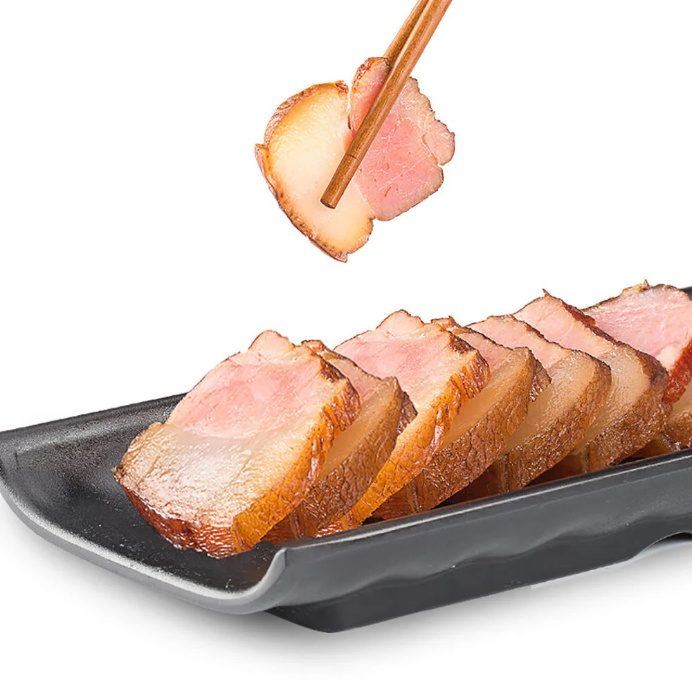 Huogongdian Traditional Smoked Bacon - 448g - Image 2
