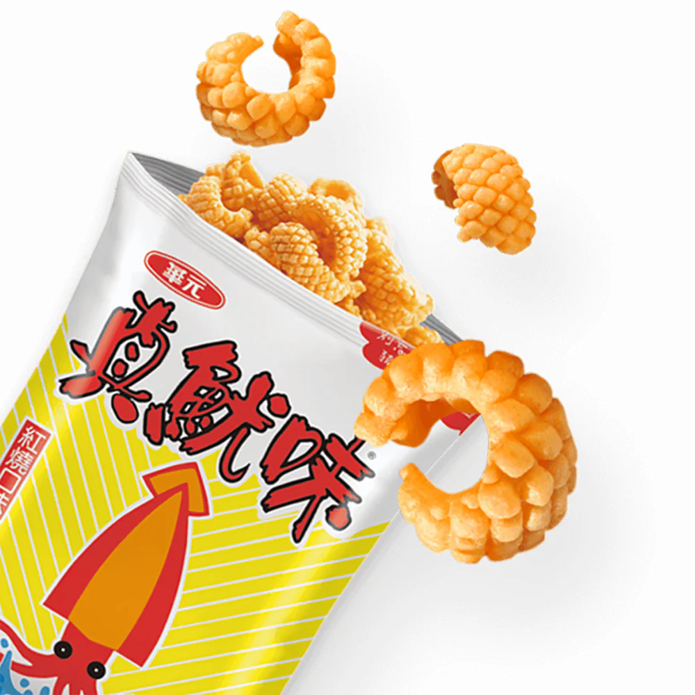 Hwa Yuan Squid Flavored Snack - Braised Flavor, 50g - Image 2