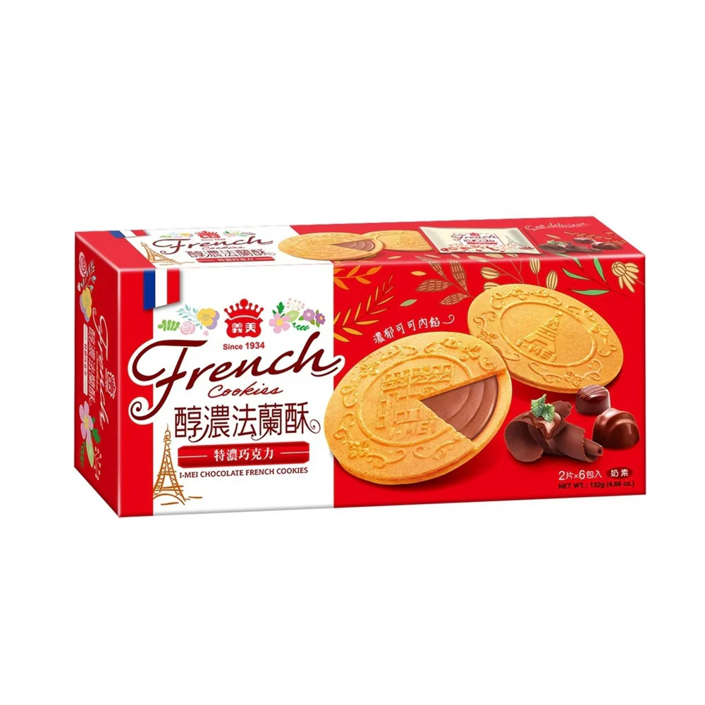 I-Mei Extra Rich Chocolate French Cookies 132g
