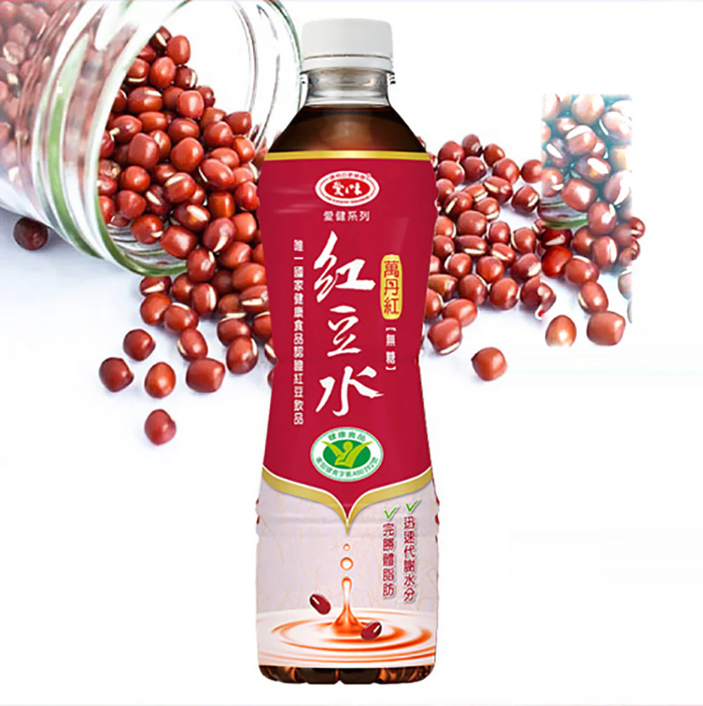 I-Mei Wandan Red Adzuki Bean Water - 530ml - Image 2