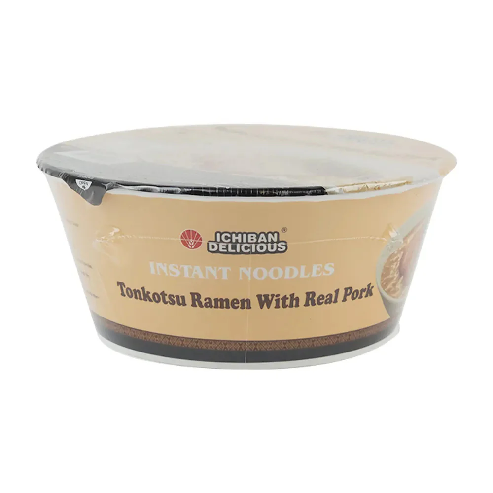Ichiban Delicious Tonkotsu Ramen With Real Pork - 185g - Image 2