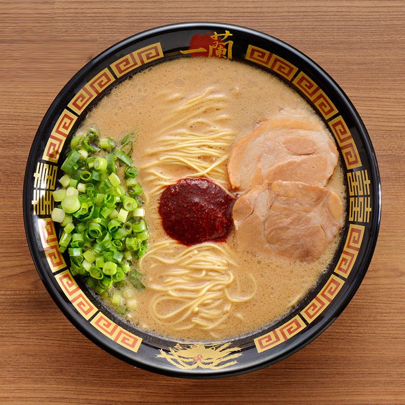 Ichiran Ramen Kamadare Tonkotsu - Thin Noodles, 2 Servings, 262g - Image 3