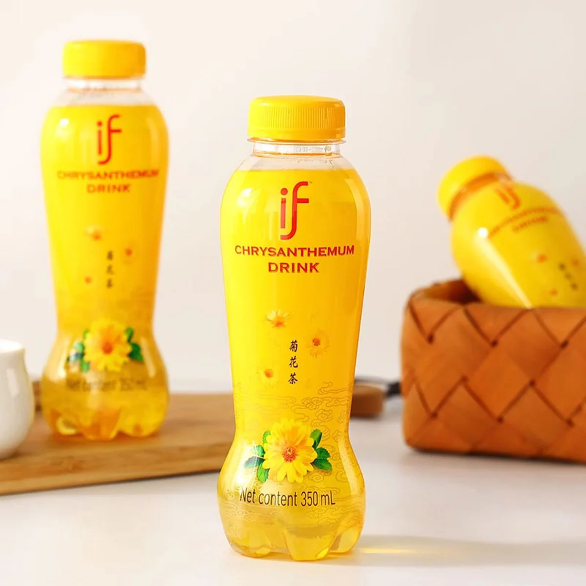 IF Chrysanthemum Drink 350ml × 12 Bottles – Ready-to-Drink Herbal Tea - Image 2