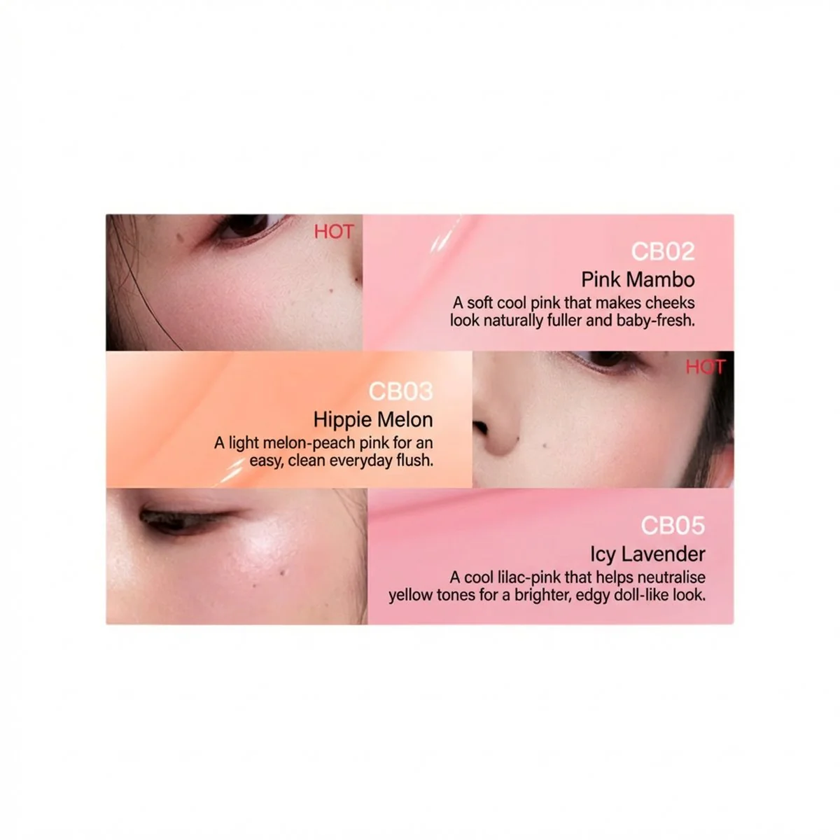 INTO YOU Air Cushion Blush #CB01 Spring Apricot - 3.2g - Image 3
