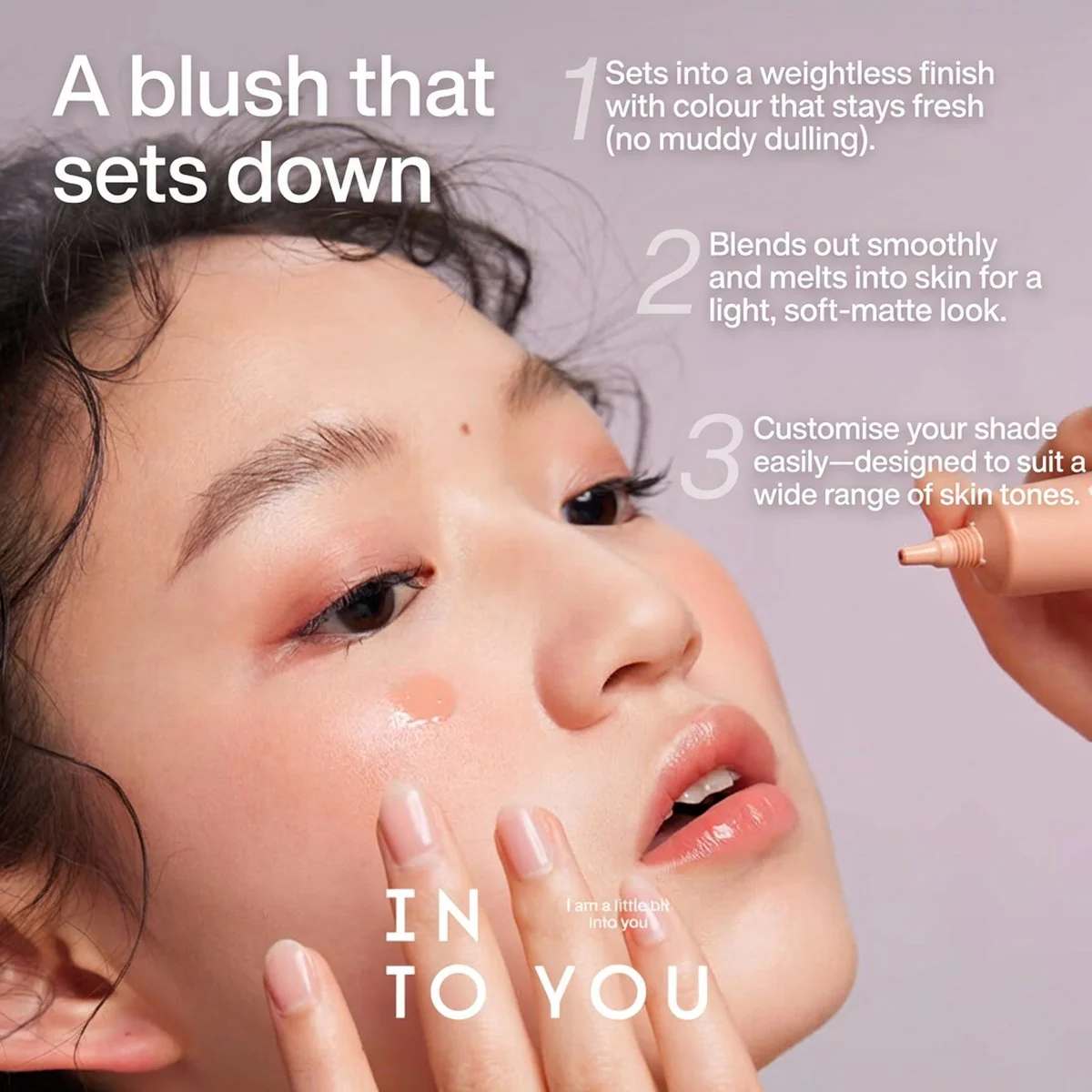 INTO YOU Airy Blush #A03 Valley Pink 5.7g - Image 4