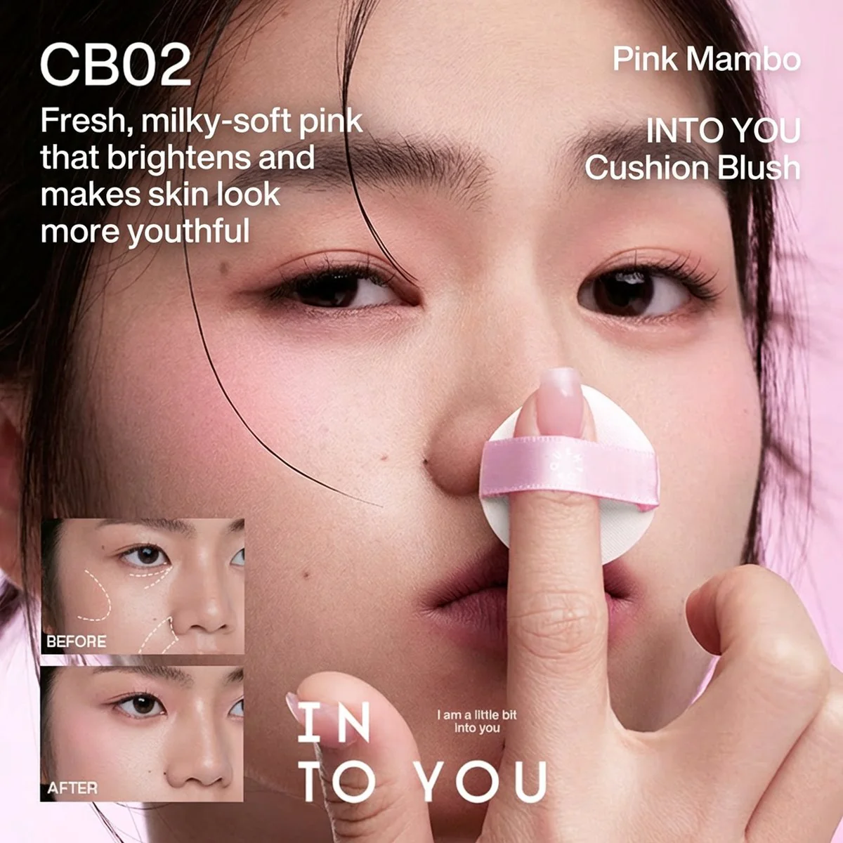 INTO YOU Cushion Blush #CB01 Spring Apricot - 3.2g - Image 2