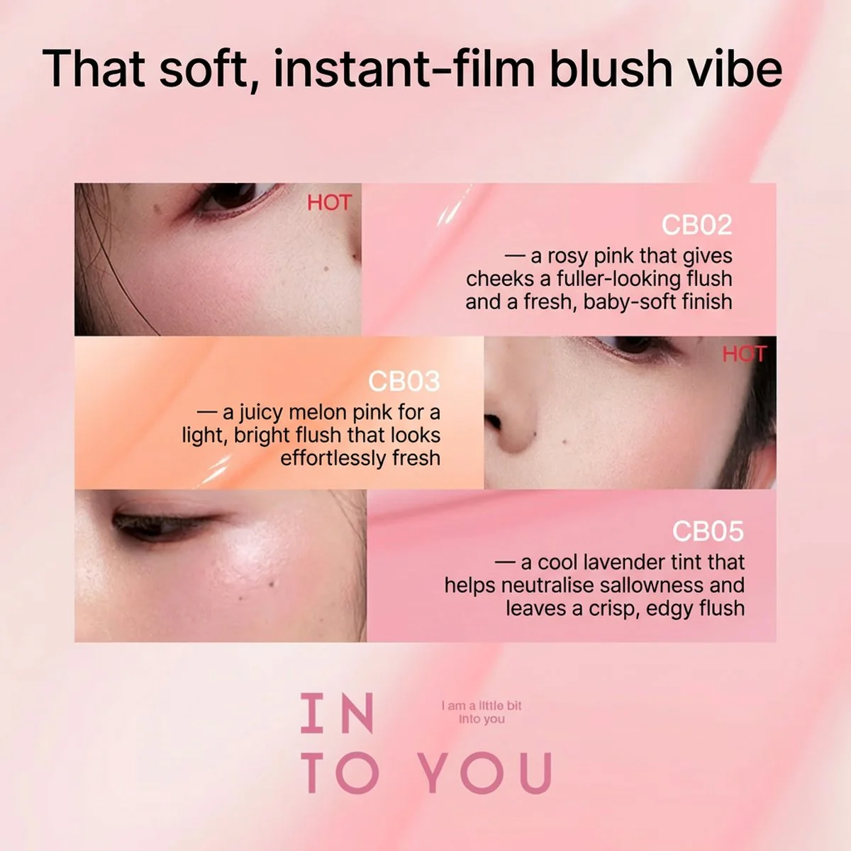 INTO YOU Cushion Blush #CB01 Spring Apricot - 3.2g - Image 3