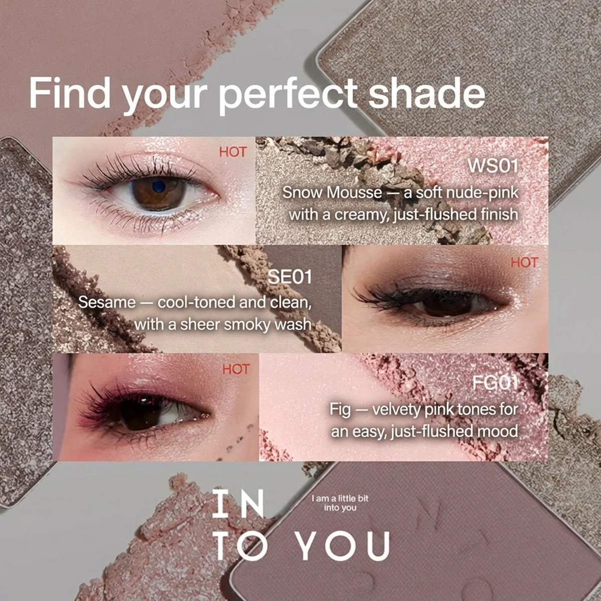 INTO YOU Four Elements Fireworks Eyeshadow Palette #SE01 - Image 3
