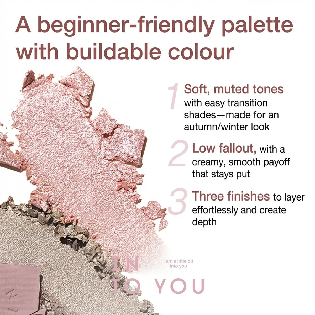 INTO YOU Four Shades Eyeshadow Palette #MT01 - Image 4