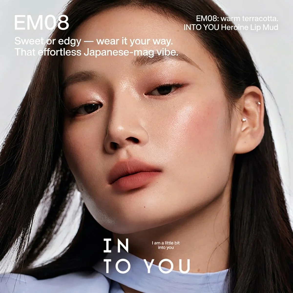 INTO YOU Heroine Matte Lip & Cheek Mud #EM11 - Image 5