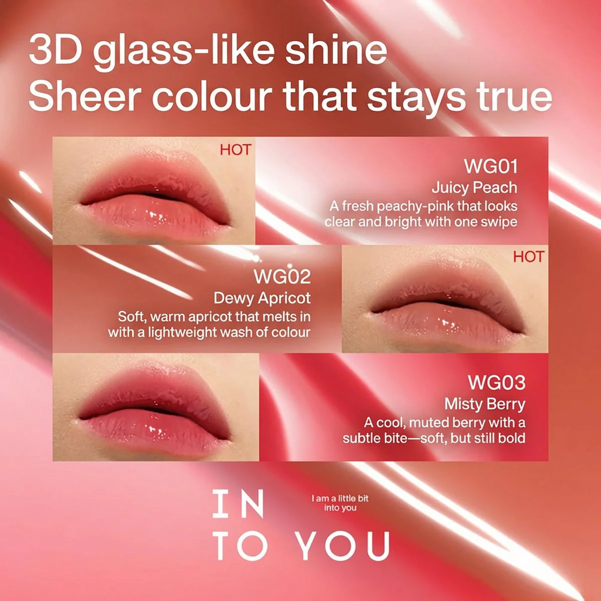 INTO YOU Hydrating Lip Gloss #WG04 - Image 3
