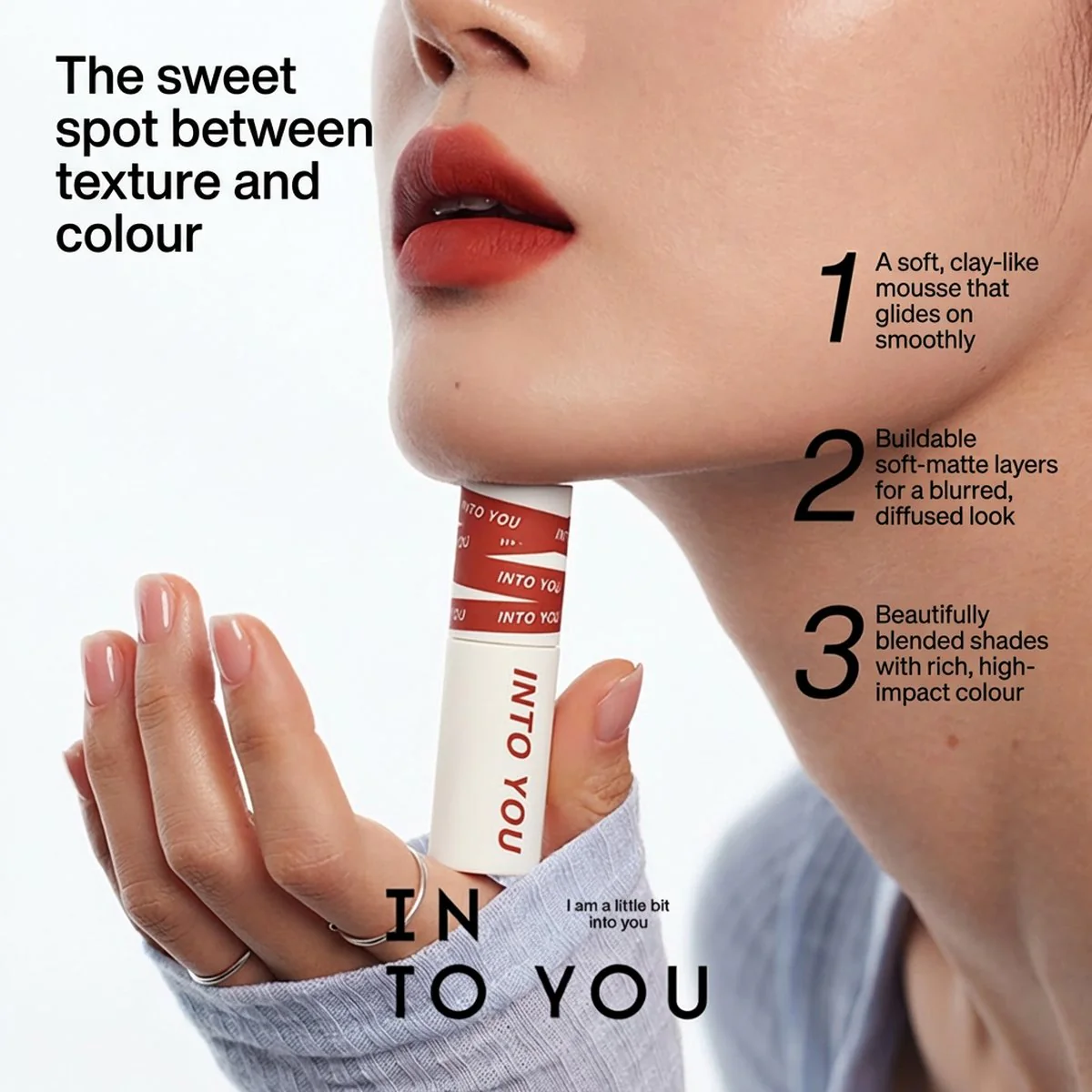 INTO YOU Lip & Cheek Mud EM-X2 - Image 4
