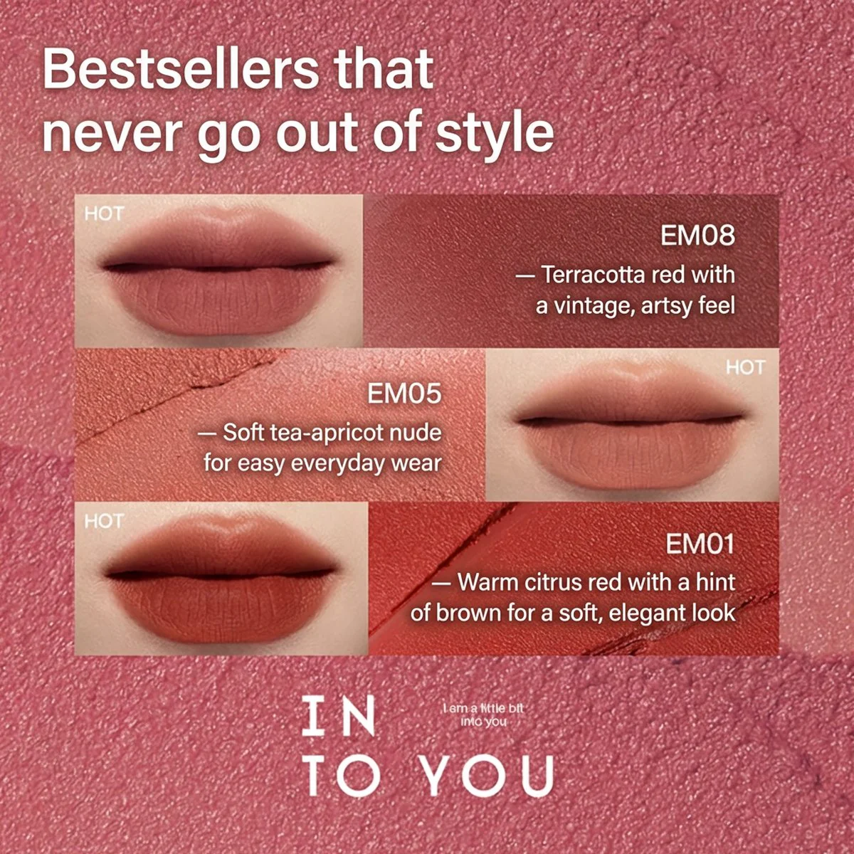 INTO YOU Lip & Cheek Mud EM-X3 - Image 3