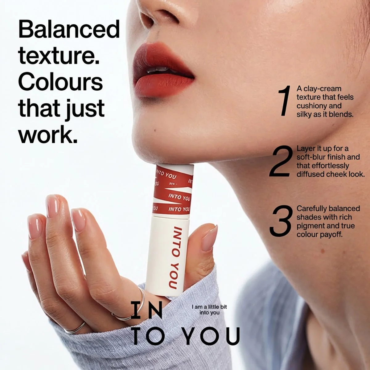 INTO YOU Lip & Cheek Mud #EM02 - Image 4