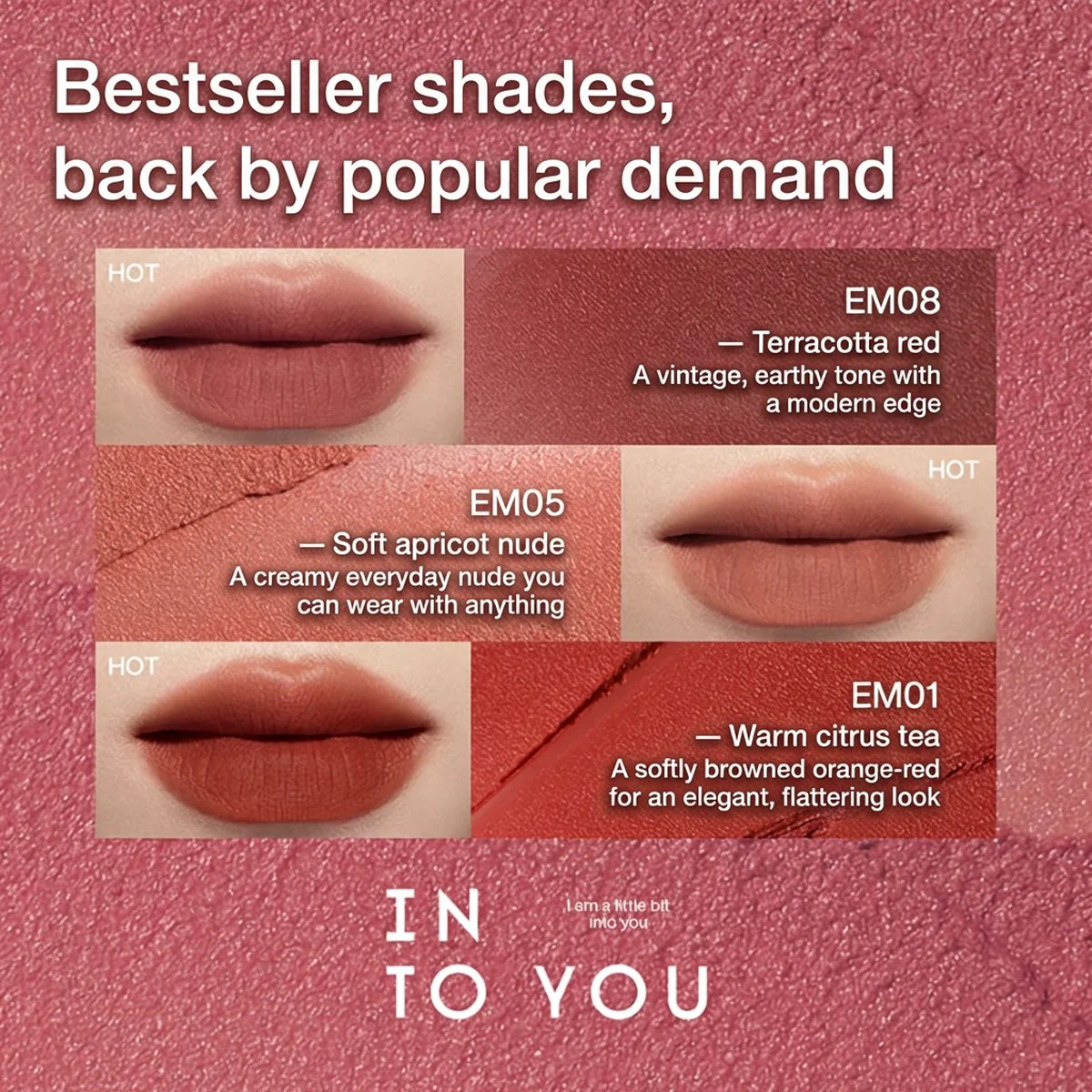INTO YOU Lip & Cheek Mud #EM05 - Image 3