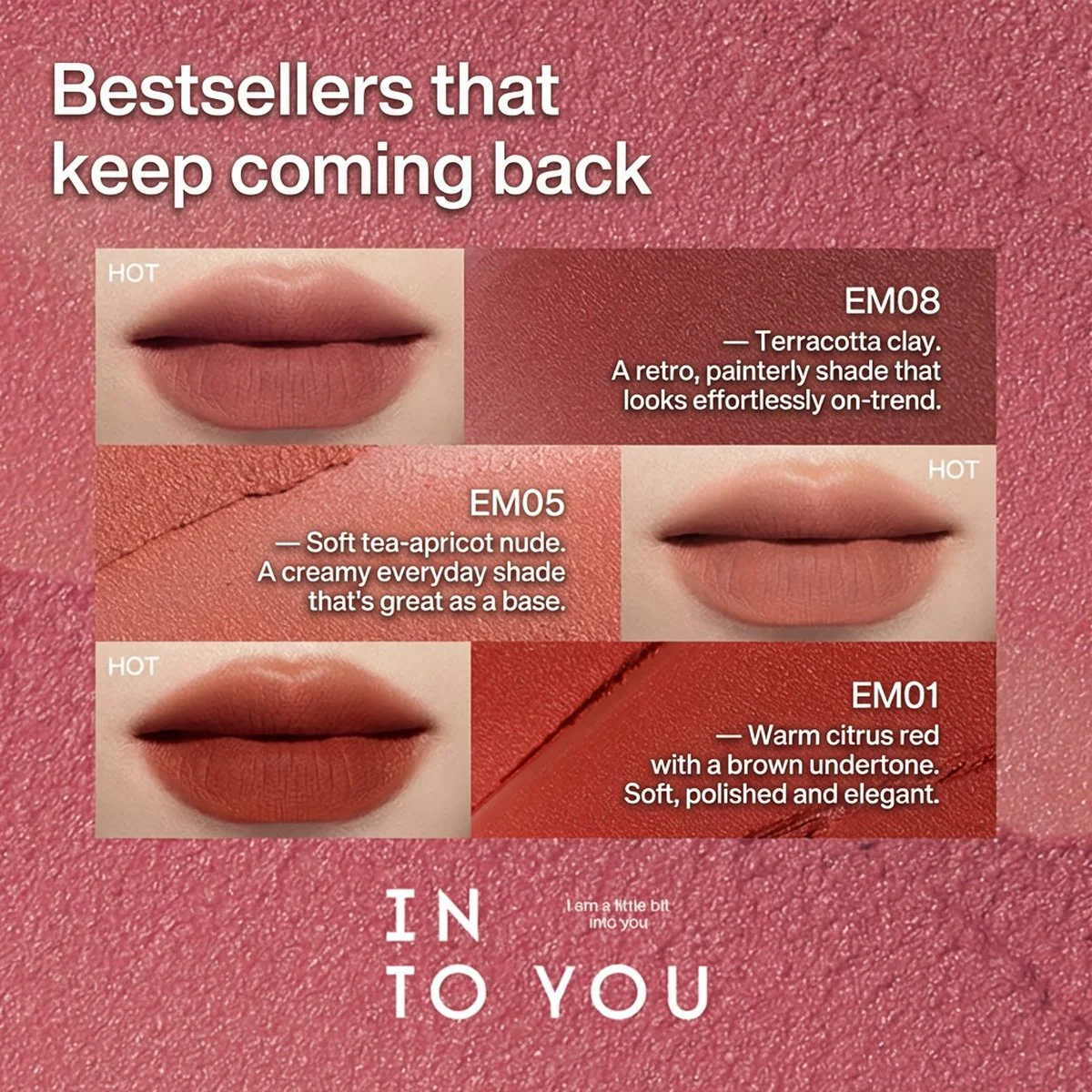 INTO YOU Lip & Cheek Mud #EM112 - Image 3