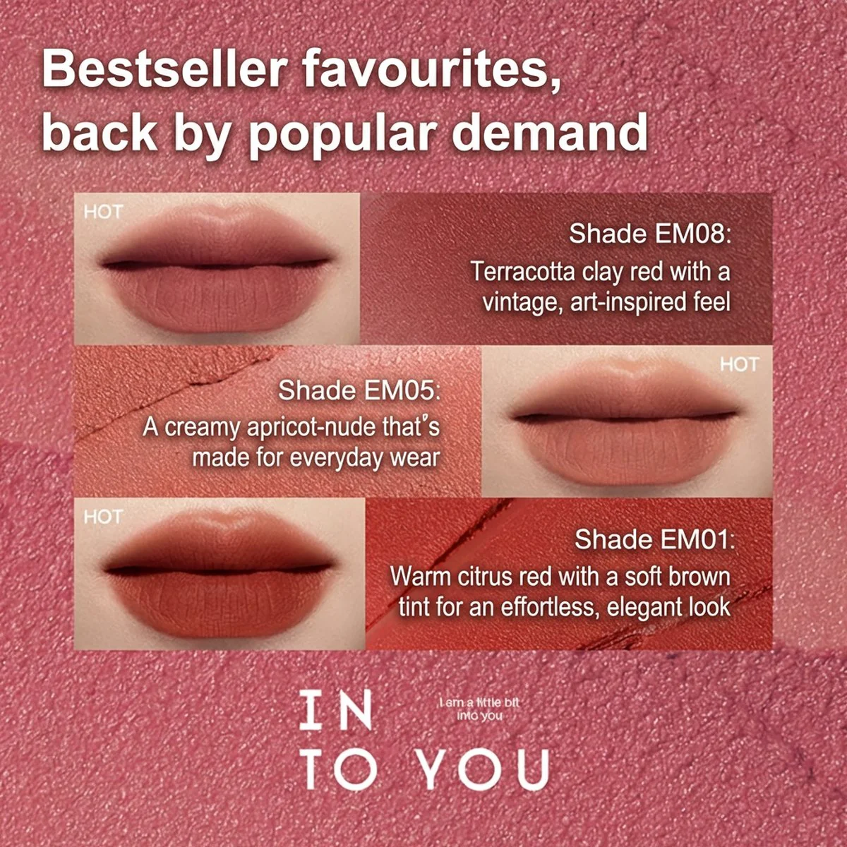 INTO YOU Lip & Cheek Mud #EM19 - Image 3