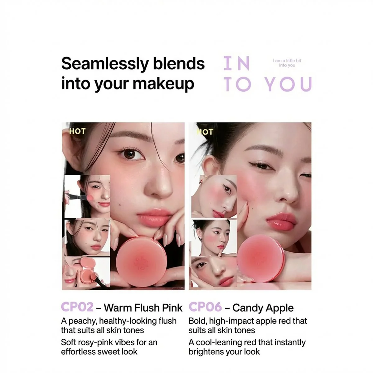 INTO YOU Melt Cream Blush 4g – 6 Shades Available - Image 3