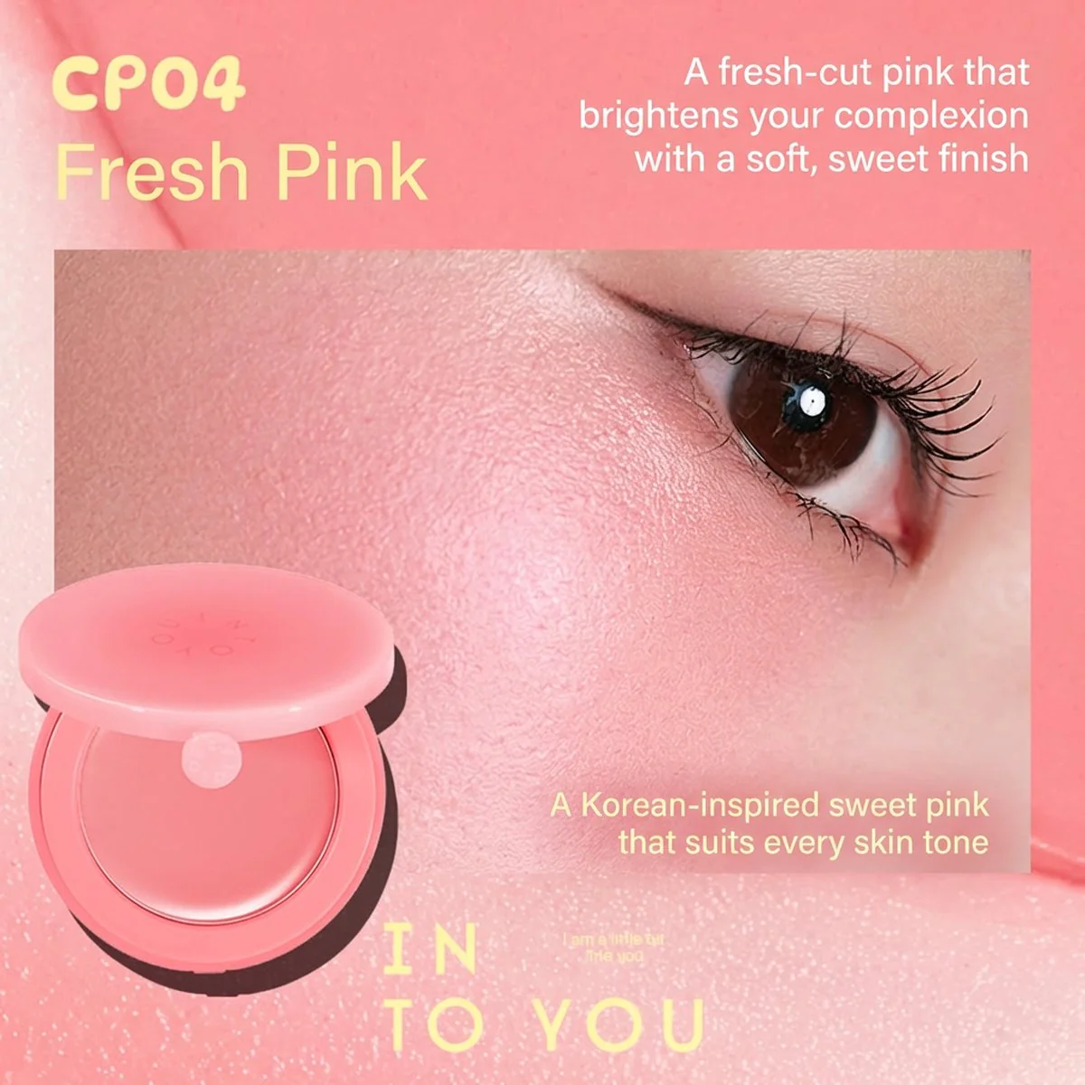 INTO YOU Melting Cream Blush 4g – 6 Shades Available