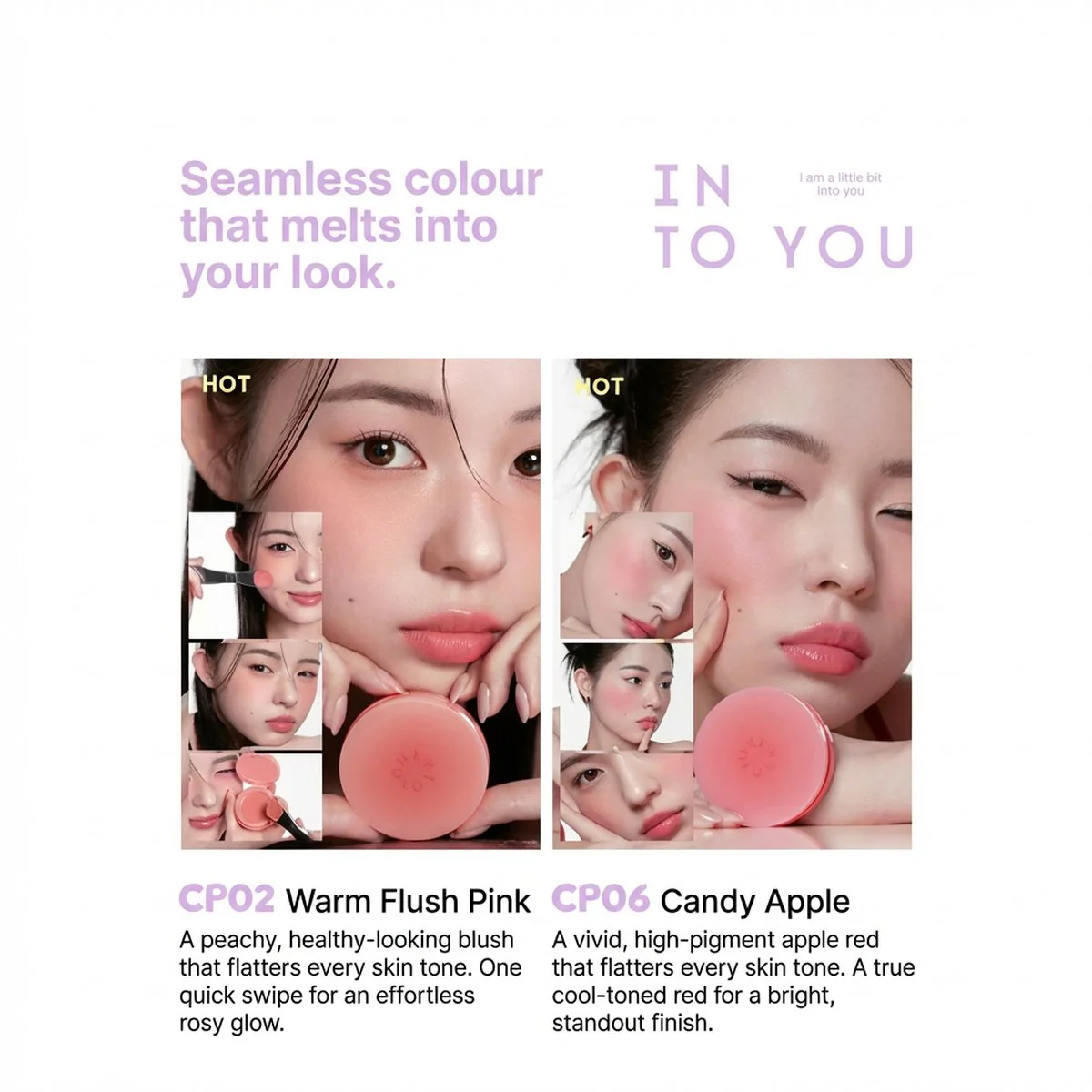 INTO YOU Melting Cream Blush 4g – 6 Shades Available - Image 3