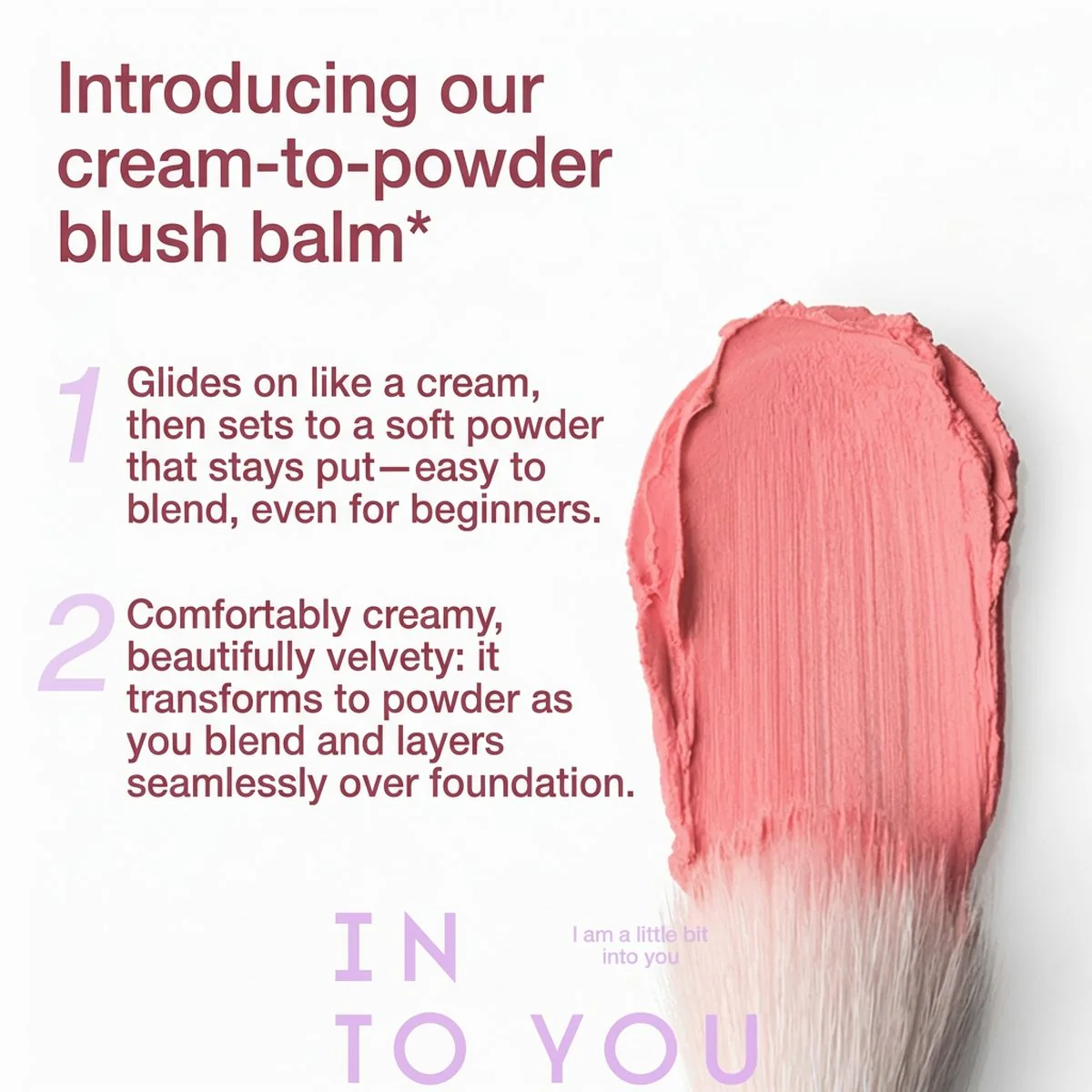 INTO YOU RongRong Cream Blush Balm 4g – 6 Shades - Image 2
