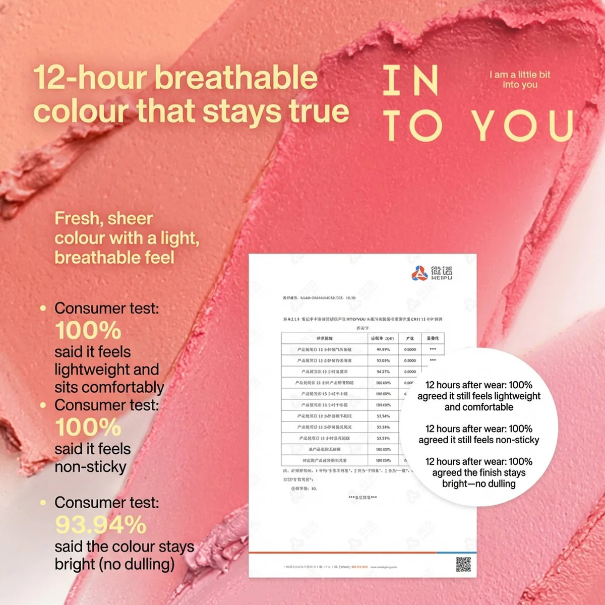 INTO YOU RongRong Cream Blush Balm 4g – 6 Shades - Image 4