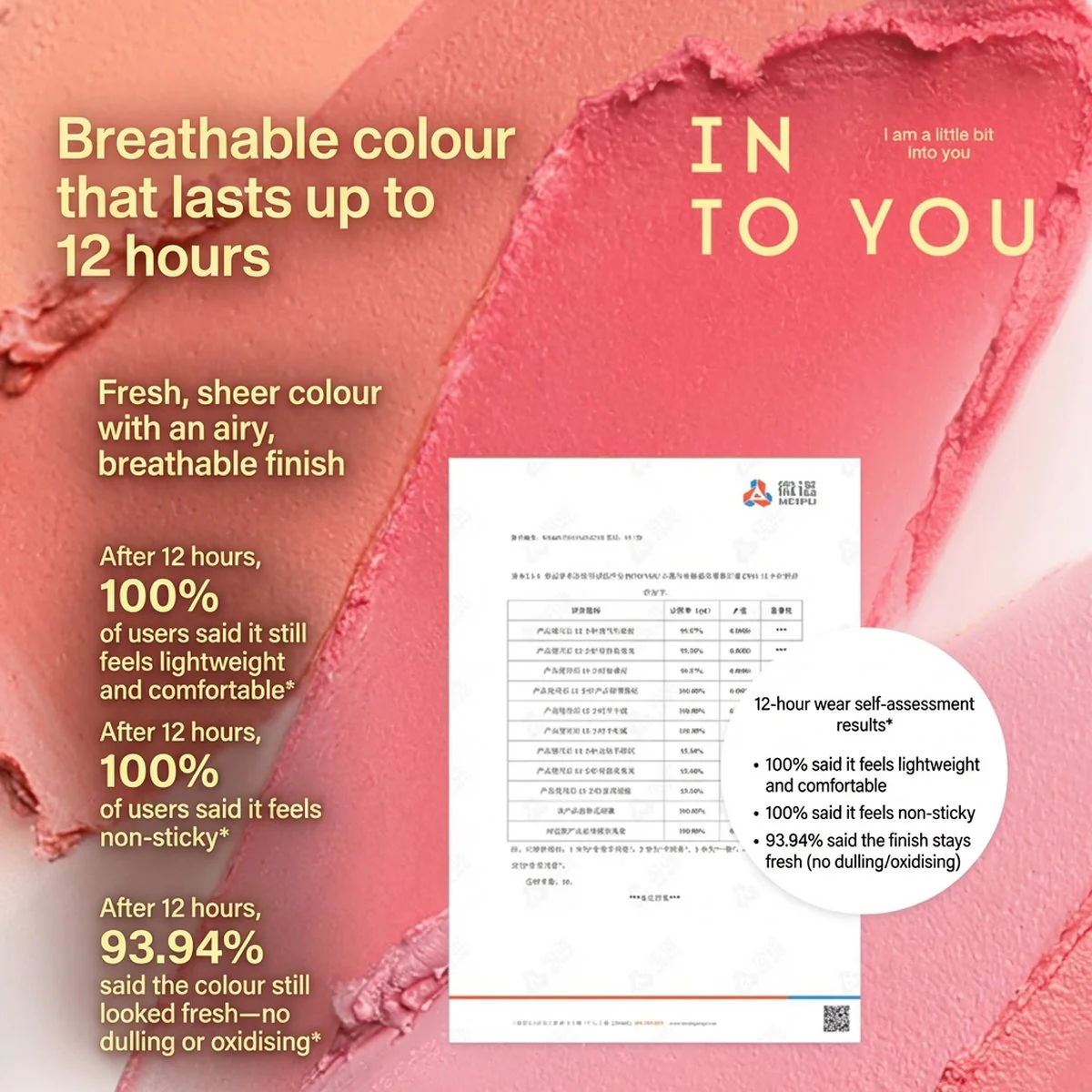 INTO YOU RongRong Melt-In Cream Blush 4g – 6 Shades - Image 4