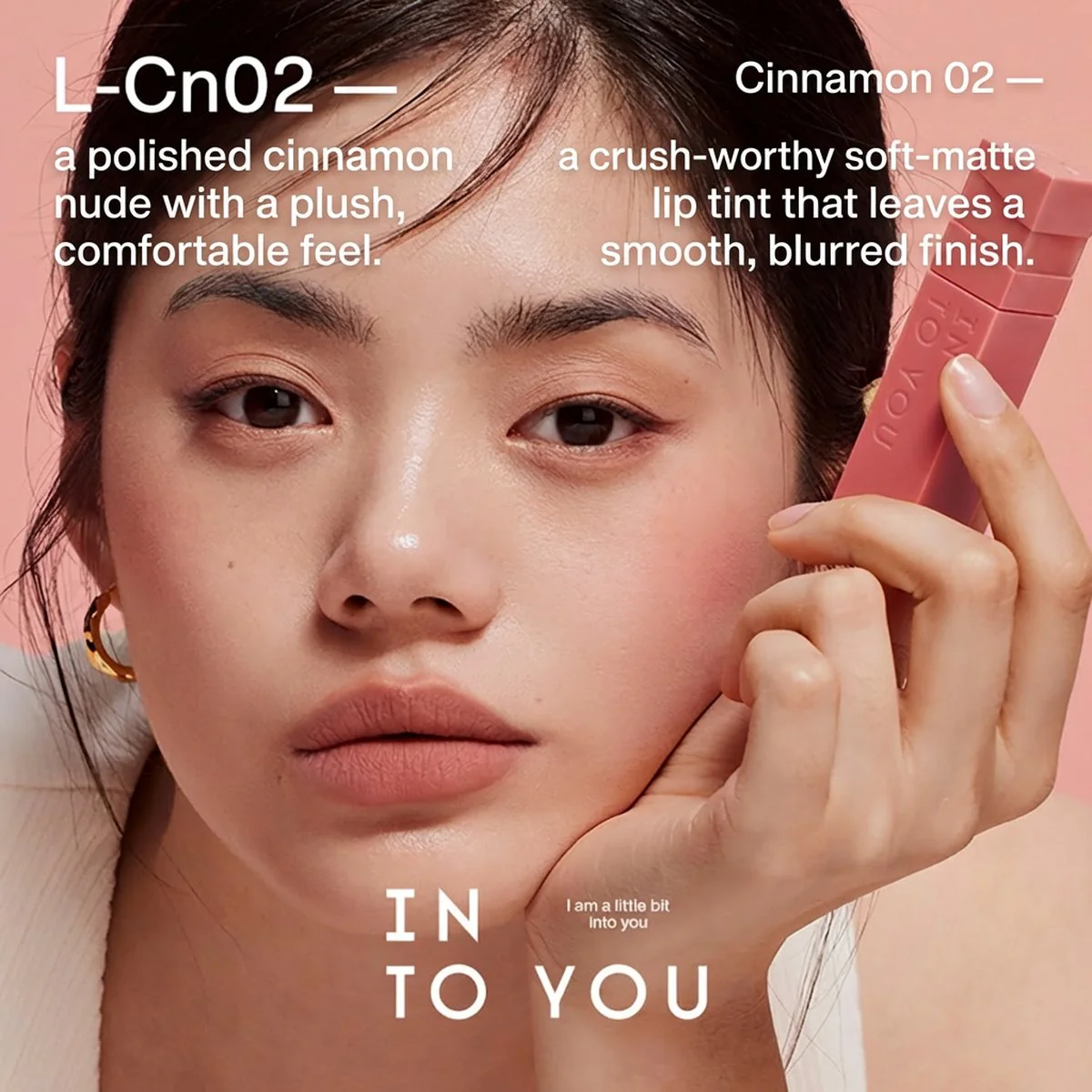 INTO YOU Soft Matte Lip Tint L-Mv01 Purple Series - Image 4