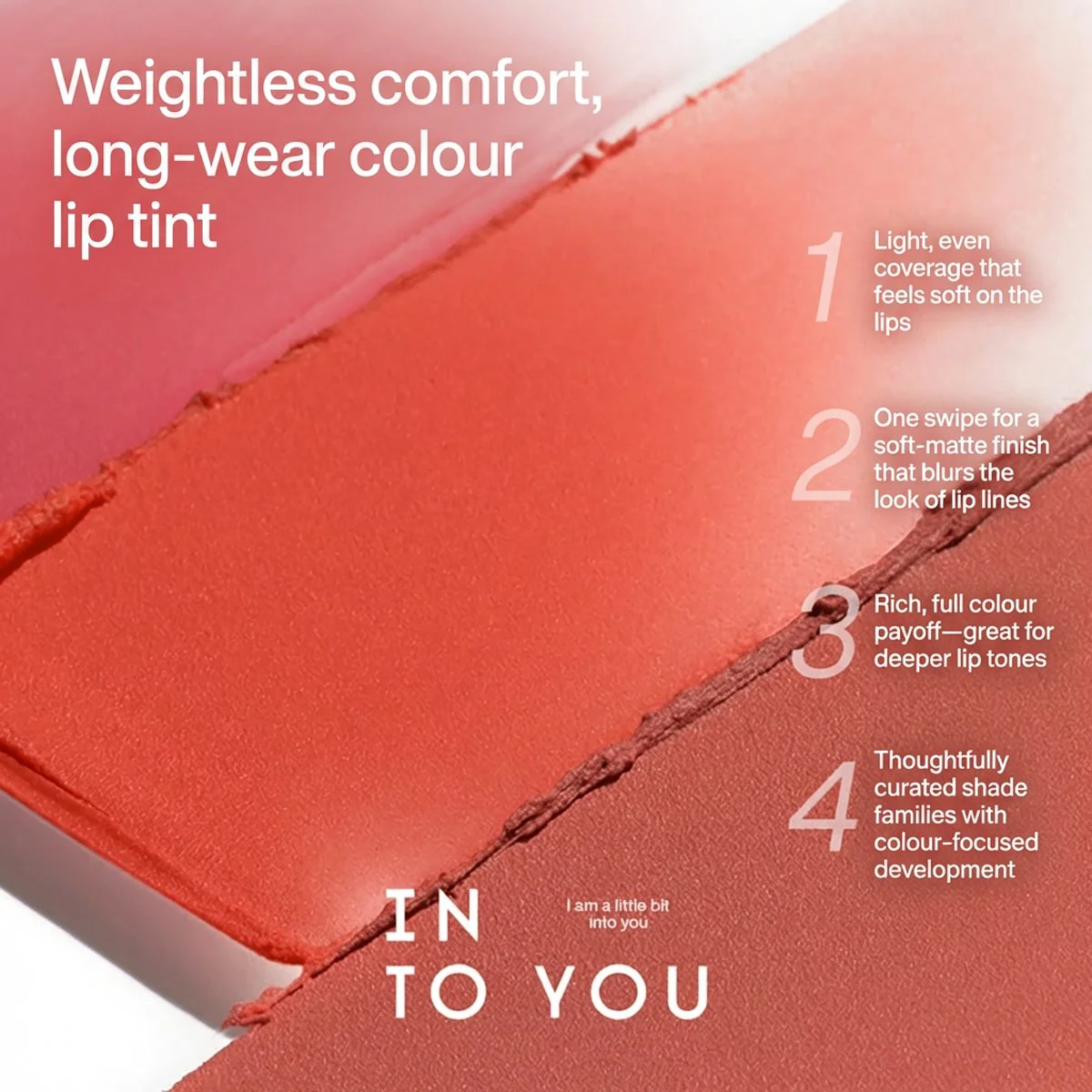 INTO YOU Soft Matte Lip Tint L-PK02 Pink Series - Image 3