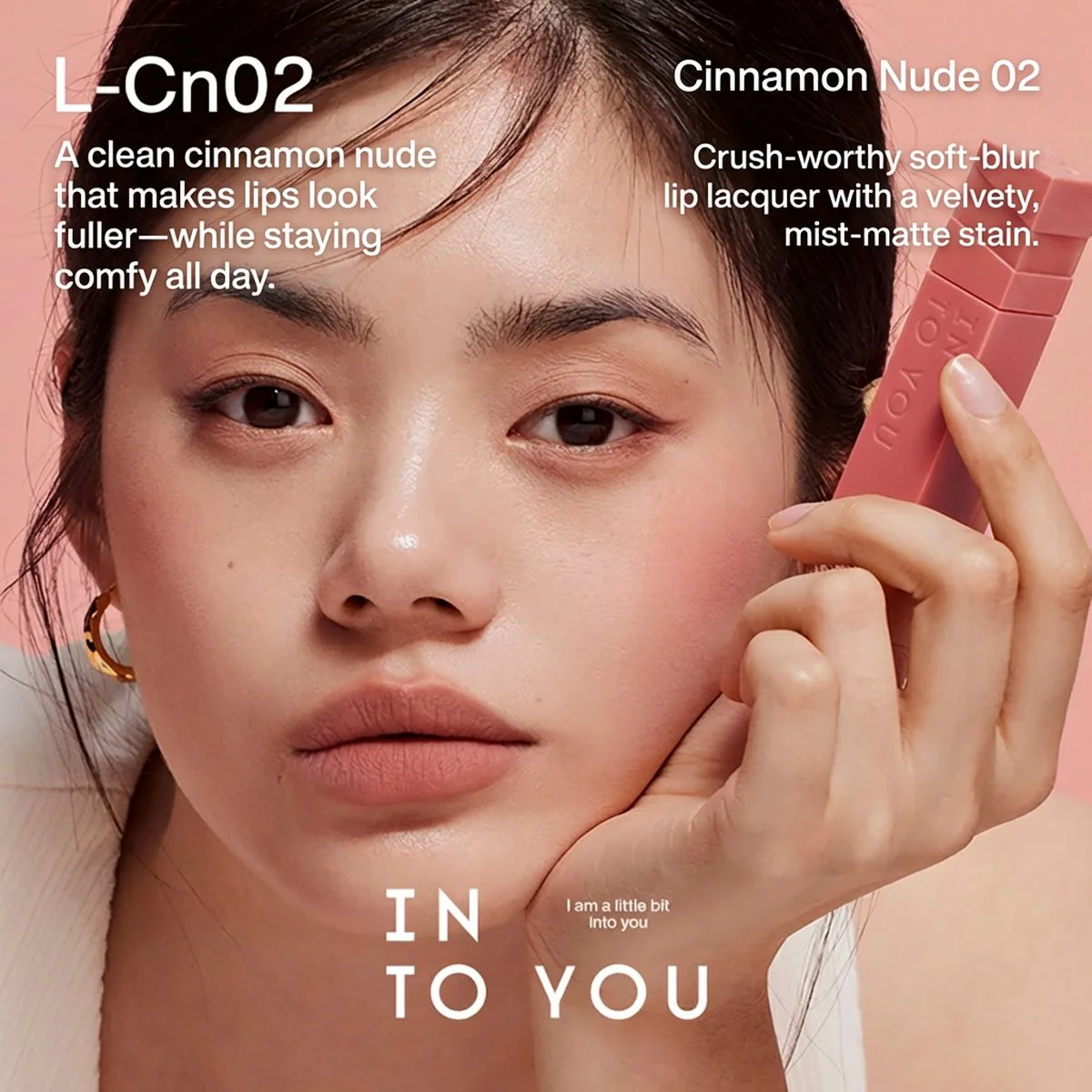 INTO YOU Soft Matte Lip Tint L-PK02 Pink Series - Image 4