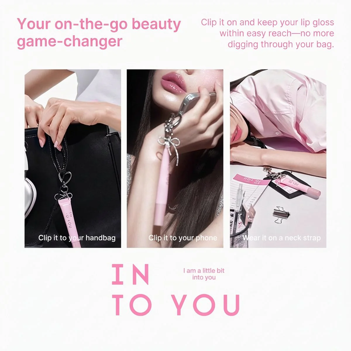 INTO YOU Squeeze-Tube Lip Gloss Tint with Cooling Metal Tip 9ml – 6 Shades - Image 2