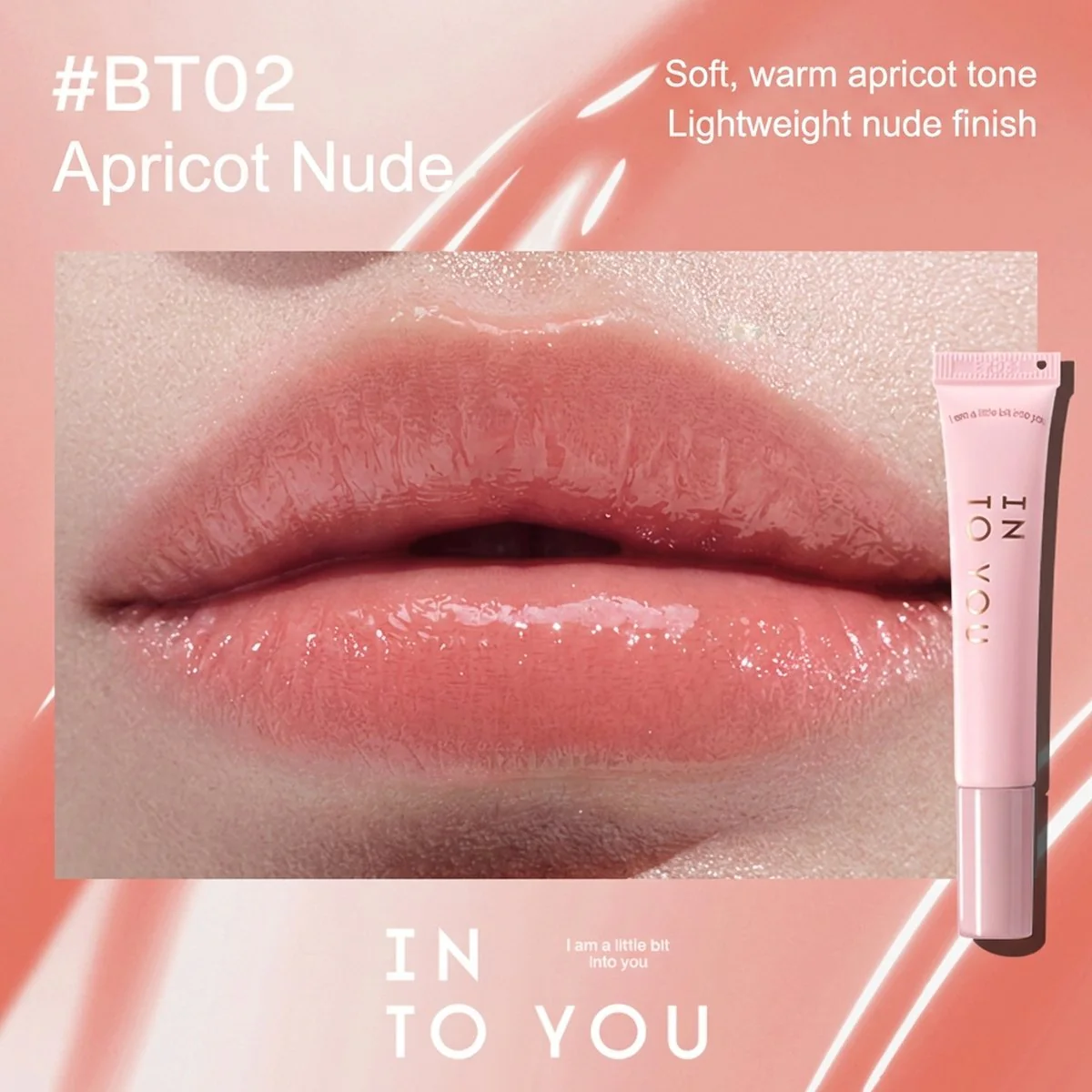 INTO YOU Squeeze-Tube Lip Gloss Tint with Cooling Metal Tip 9ml – 6 Shades - Image 4