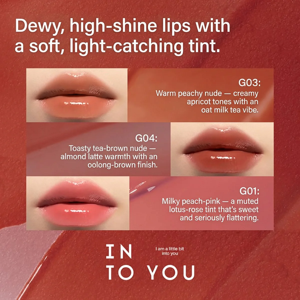 INTO YOU Sweet Glossy Lip Tint #G04 - Image 2
