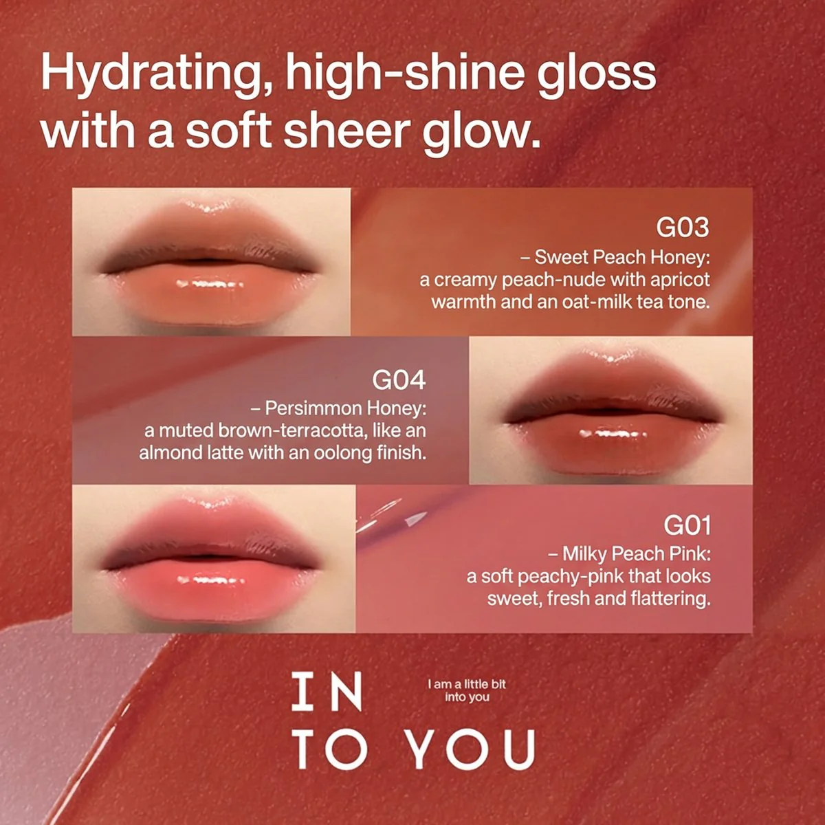 INTO YOU Sweet Lip Gloss #G03 - Image 2