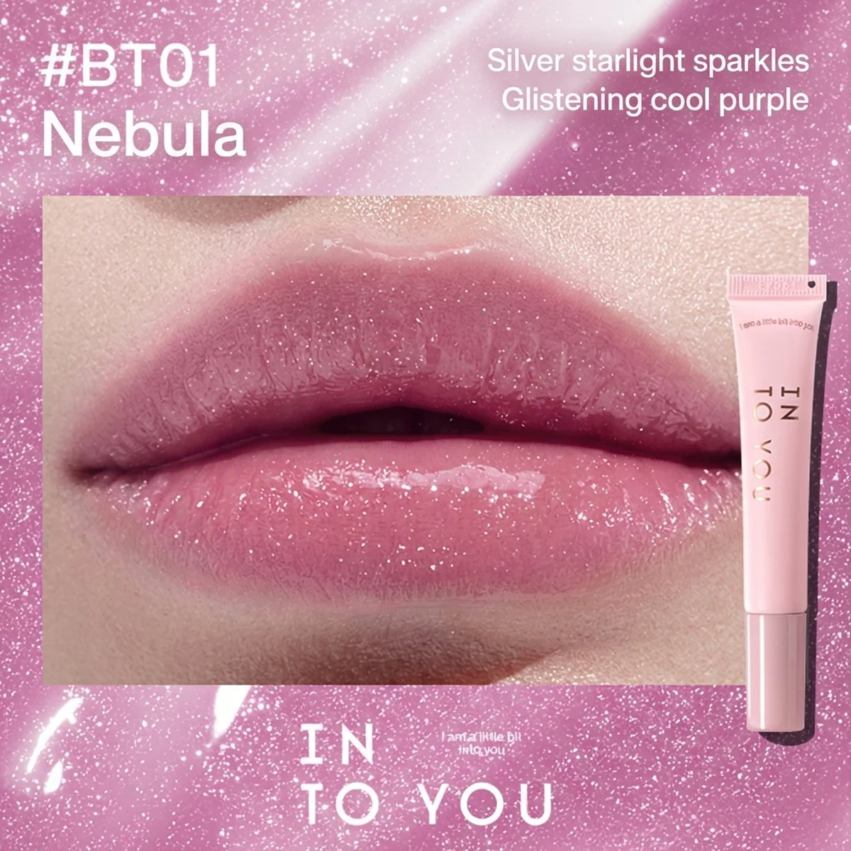 INTO YOU Tube Lip Gloss Tint 9 ml – Cooling Metal Applicator – 6 Shades - Image 4