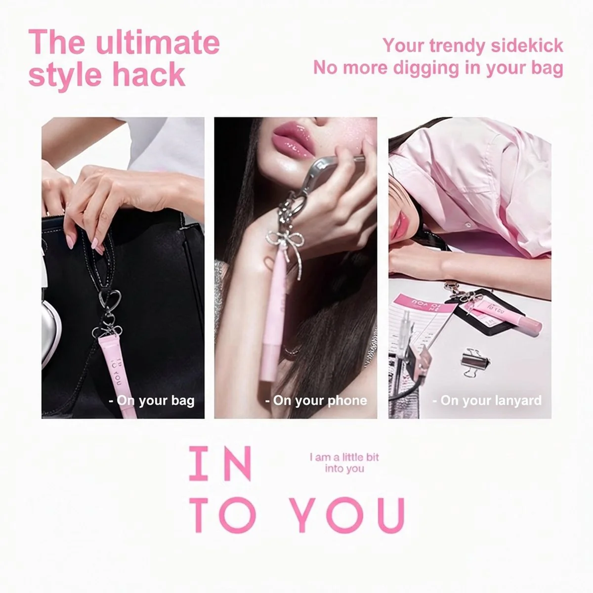 INTO YOU Tube Lip Gloss Tint 9ml – 6 Shades Available (with Cooling Metal Applicator) - Non-Sticky Lip Oil Shine - Image 2