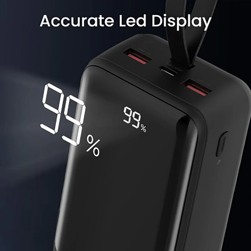 iQuick Digital Display Power Bank 30000mAh 22.5W - Image 4