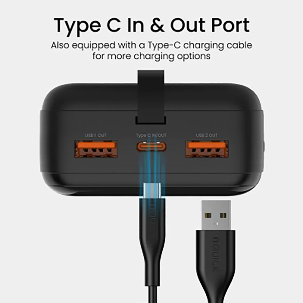 iQuick Digital Display Power Bank 30000mAh 22.5W - Image 5