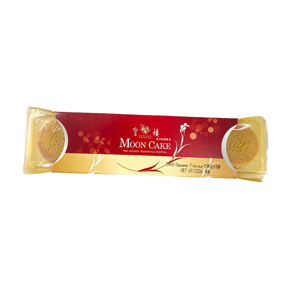Isabelle Golden Tower Sesame Lava Mooncakes - 4 Pieces, 172g