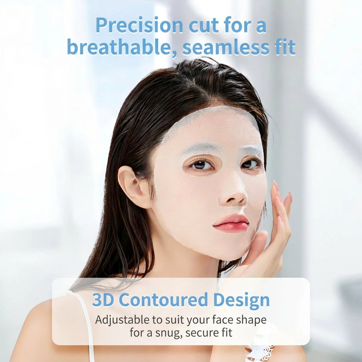 ITO Compressed Facial Mask Sheets - 50 Pieces - DIY Sheet Masks - Image 2
