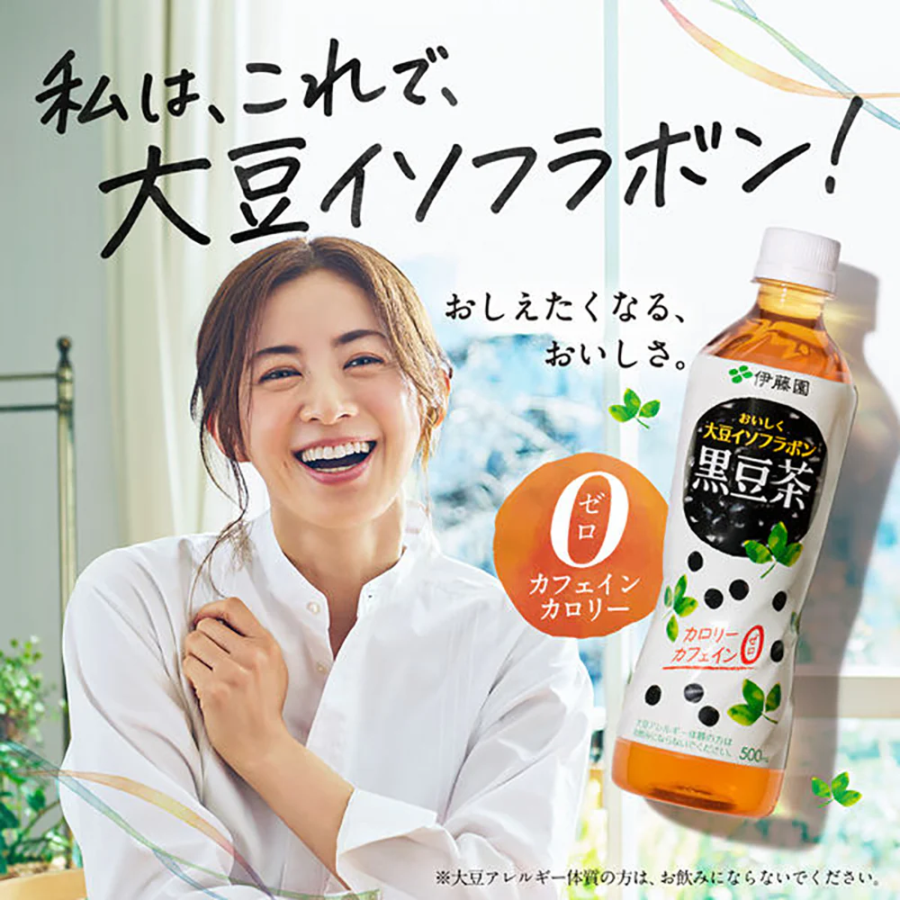 Ito En Black Soybean Tea 500ml - Image 2