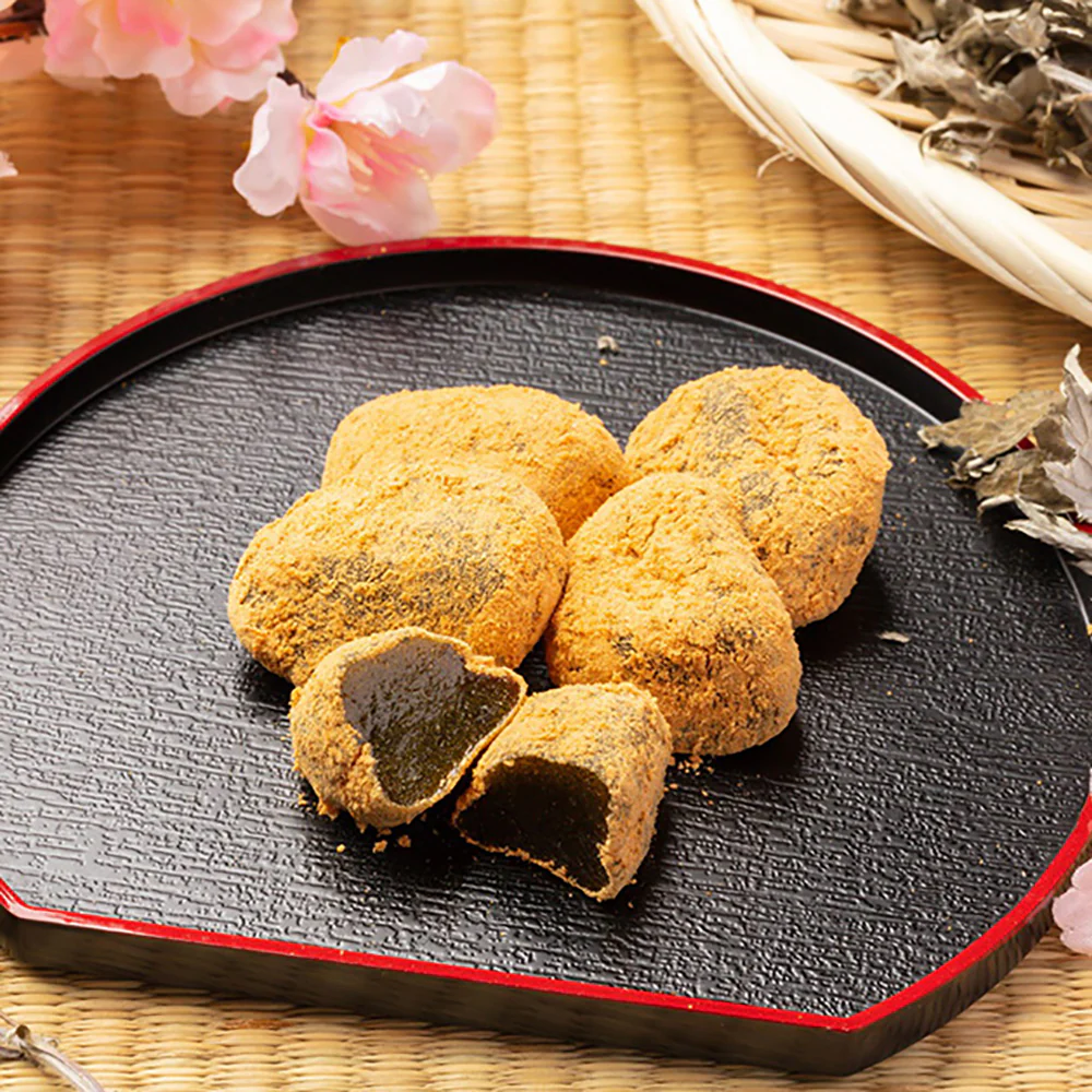 Japanese Imported Yomogi Mochi in Drawstring Bag - 180g - Image 2