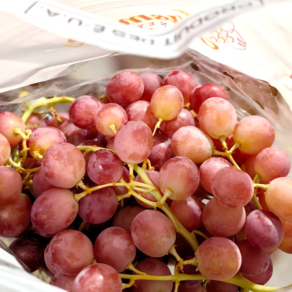 Jasmine Vineyards Red Seedless Grapes - 1kg - Image 2