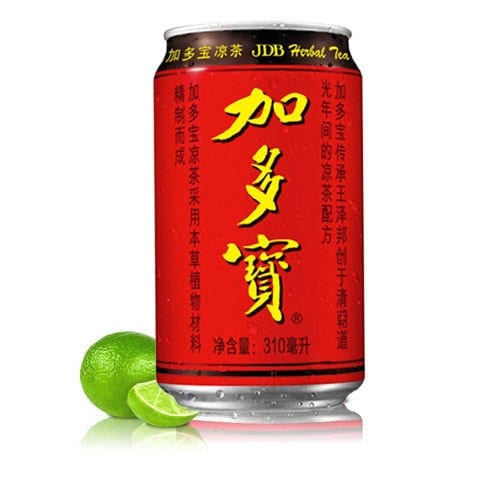 JDB Herbal Tea Drink 310ml x 24 Cans - Chinese Cooling Herbal Tea - Image 2