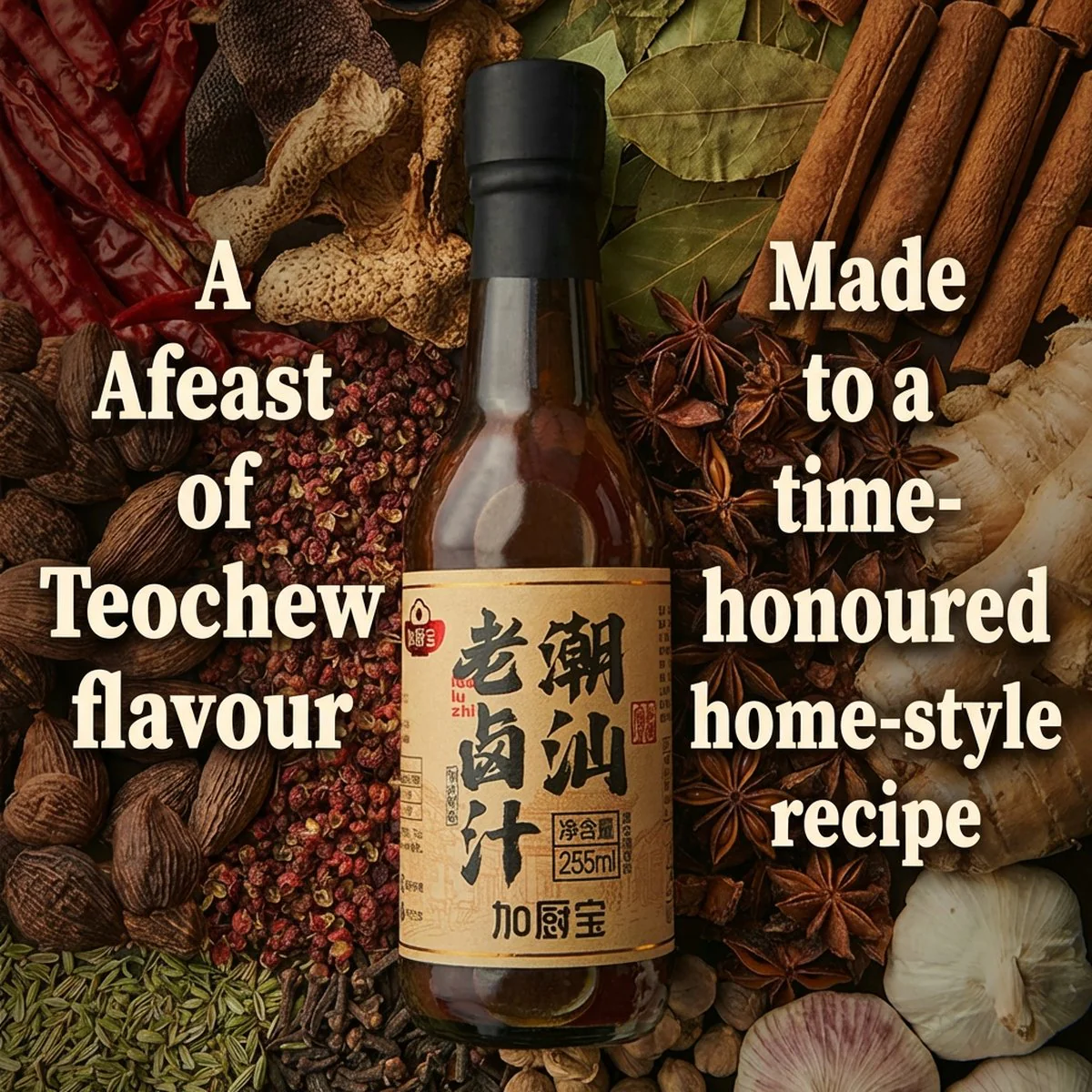 Jia Chu Bao Chaoshan Master Stock (Braising Sauce) 255ml - Image 3