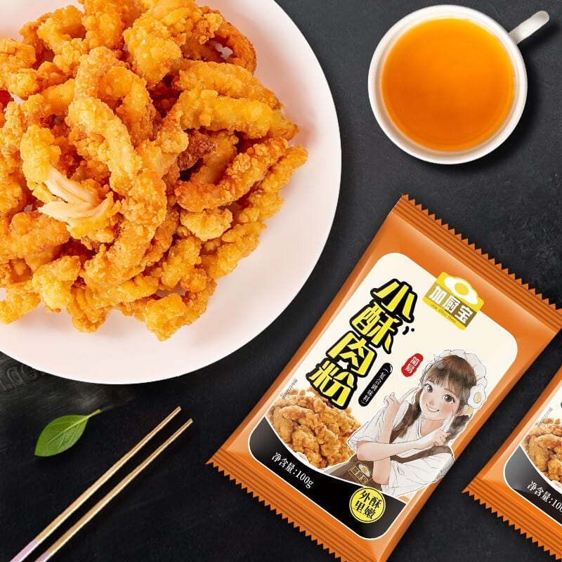 Jia Chu Bao Crispy Meat Flour Mix - 100g - Image 3